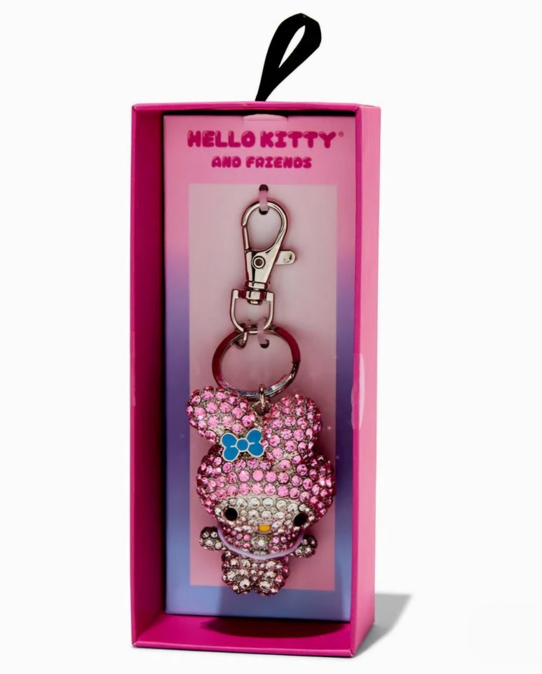 Hello Kitty And Friends Bling Crystal Keychain Complete Set | eBay