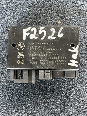 BMW F30 F31 F25 X5 F10 F11 AHK Steurgerät 7160-6870517-01 | eBay