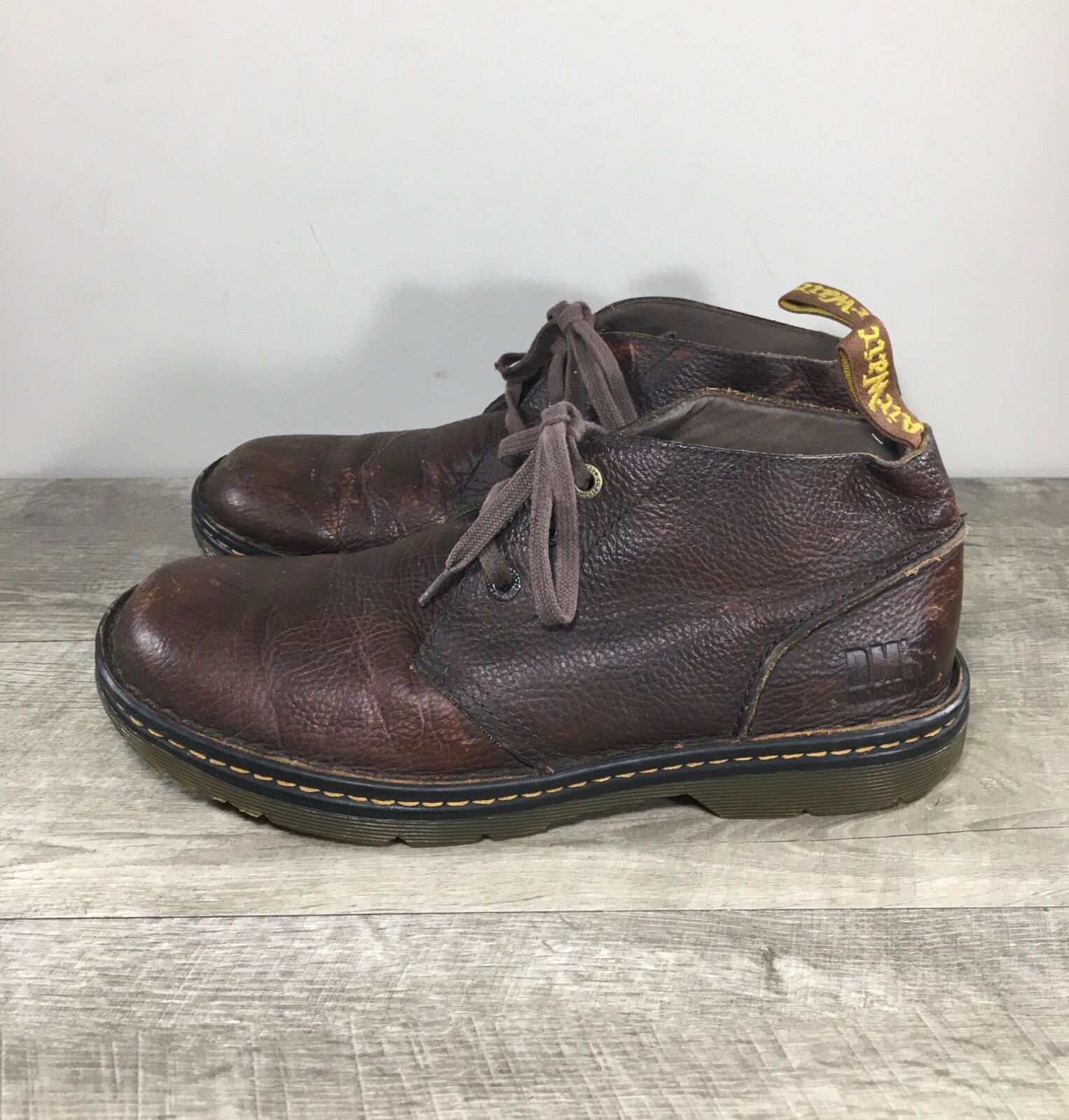 Dr. Martens Sussex Bear Track Leather Industrial Mens Boots UK 10 US 11 Doc thumbnail 5