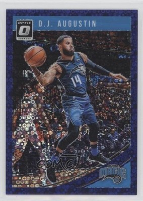 2018-19 Panini Donruss Optic Fast Break Purple Prizm 63/95 DJ Augustin #9 z7j