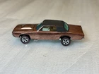 Hot Wheels Redline Custom T-Bird Copper Original 1968 HK Car White Interior 🔥