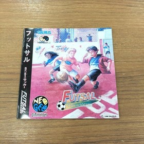 Saurus Futsal 5 on 5 Mini Soccer Neo Geo CD Retro Video Game Excellent Condition