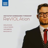 Audio Cd - Krzysztof Komendarek-Tymendorf: Music For Viola Solo - Naxos -D- Neu