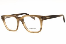 NEW Salvatore Ferragamo SF2996 319 Striped Khaki 54mm Eyeglasses