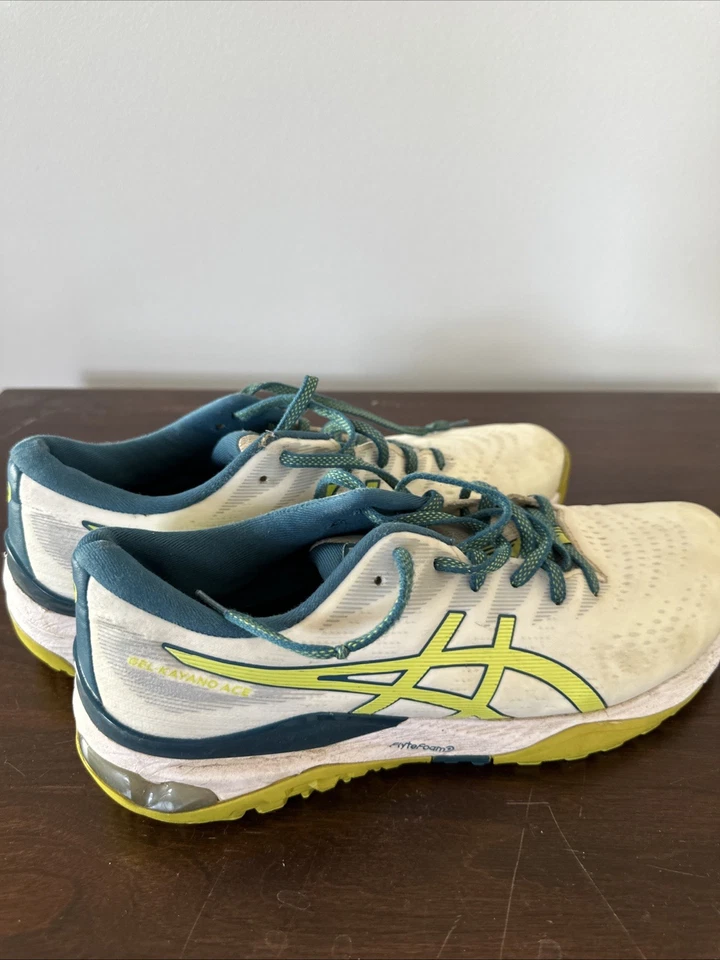 ASICS Gel Kayano Men’s Golf Shoe White And Green Size 11.5 1111A209 - Image 4 of 4