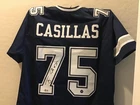 Autographed Tony Casillas Football Jersey, Dallas Cowboys. COA by Beckett