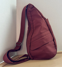 Burgundy Sling Bag Crossbody Adjustable Strap...