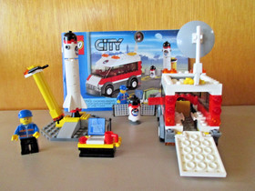 Lego City 3366 Satelite Launch Pad Complete w/Manual
