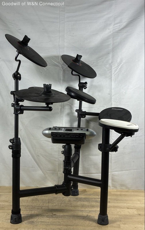 Carlsbro Electronic Drum Kit 7-Piece Set with Sound Module and Rack Stand