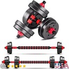 Adjustable Dumbbells Set 3 in 1 Home Gym Equipment For Strength Training New