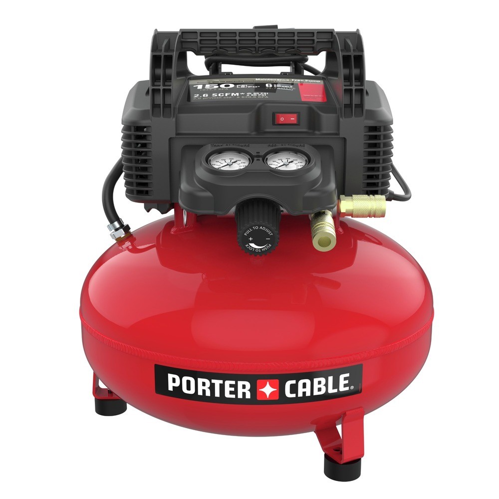 Porter-Cable PXCM2002.COM 6 gal 150 PSI Electric Pancake Air Compressor New