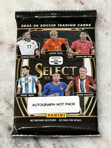 AUTO / PATCH AUTOGRAPH Hot Pack 2025 26 Select World Cup Soccer Lionel Messi ??