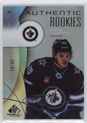 2024-25 SP Game Used Edition Rainbow Foil 28/90 Nikita Chibrikov Rookie RC 0nr3