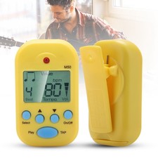 Meideal Mini LCD Digital M50 Metronome Beat Tempo Guitar Music Accessory Wi XWPW