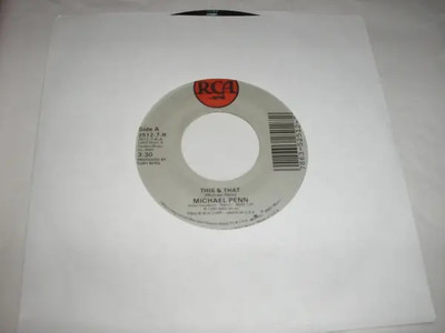 Michael Penn This & That Vinyl Single 7inch NEAR MINT RCA