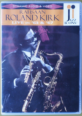 RAHSAAN ROLAND KIRK  LIVE IN 1963 & 1967 JAZZ ICONS ORIGINAL DVD 2008 GEBRAUCHT