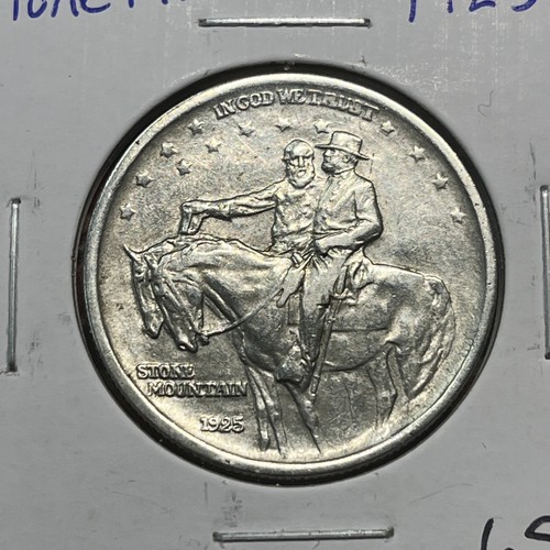 1925 stone mountain half dollar Commemorative Coin - Picture 2 of 4