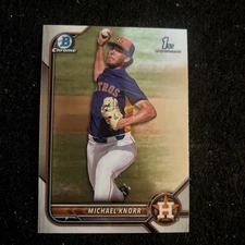 2022 Bowman Draft - Chrome Michael Knorr #BDC-120 (RC)