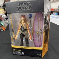 NIB Star Wars The Black Series 01 Jar Jar Binks The Phantom Menace Opened
