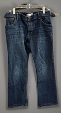 BOYS Wrangler Husky Jeans Size 16 adjustable waist band