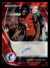 2021 Panini Prizm Draft Picks Collegiate #DPA-JAW James Wiggins Autographs