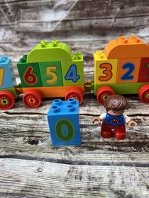 Lego Duplo 10816 My First Cars & Trucks (Retired) & 10847 My First Number Train