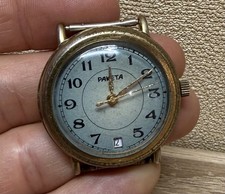 Vintage Watch USSR RAKETA 2609 Russian Mechanical Soviet Wristwatch Rare