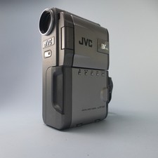JVC GR-DVM55 Handheld MiniDV Camcorder Silver Tested