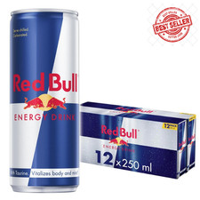 Red Bull Energy Drink 250ml - Choose your Flavour (Pack of 12 x 250ml)