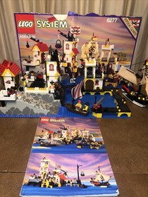 Vintage LEGO Pirates: Imperial Trading Post (6277) Mostly Complete