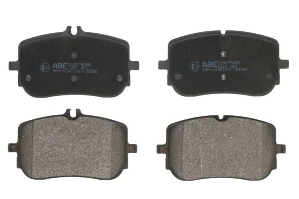 Vorderachse ABE C1M076ABE Bremsbelagsatz, Scheibenbremse FüR MERCEDES-BENZ-image