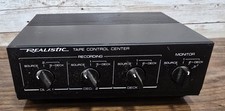 Realistic 42-2115 Stereo Tape Control Center Radio Shack Vintage Audio Recorder