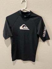 QUIKSILVER Official Women/Youth Lightweight Surf Rash Guard Top Size Small