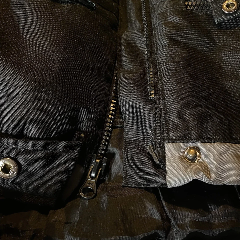 VTG The North Face Mens Jacket Black LARGE Steep Tech Scot Schmidt BROKEN ZIPPER - Image 2 of 4