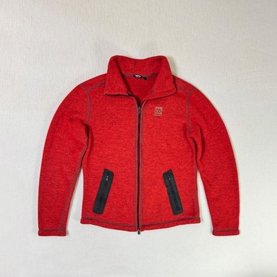 66° North Iceland Esja Fleece Zull Zip Jacket Polartec Pockets Women's Size L