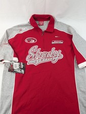 Maglione Vintage Y2K Shady Limited Nuovo con etichette 1/4 Zip 2XL Hip Hop Eminem Rap Music Script 