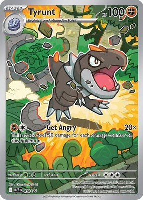Pokemon Tyrunt (70/52) Mega Evolution Promo NM HOLO