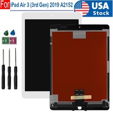 White LCD For iPad Air 3 A2152 A2123 A2153 Display Touch Screen Digitizer Parts