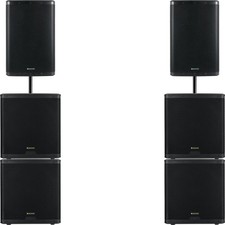 Hochwertiges 4200-Watt PA-Komplettsystem - dr...