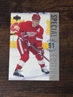1995-1996 Detroit Red Wings Sergei Fedorov cubierta superior edición especial #SE115