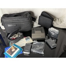 Vintage Polaroid Spectra System SE Instant Camera with Leather Case and Extras