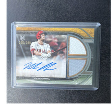2025 Topps Museum Nolan Schanuel Dual Relic Autograph /299 SPDRA-NS