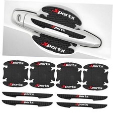 8 PCS Car Door Handle Protector, Anti-Scratch Sports Auto Door Cup Sticker