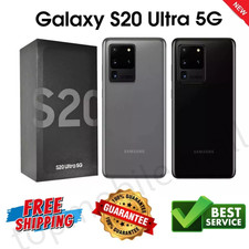 NEW SEALED Samsung Galaxy S20 Ultra 5G SM-G988U1 128GB GSM CDMA Factory Unlocked