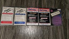 Lot Of 5 Vintage Karaoke Accompaniment Cassette Tapes Country And More