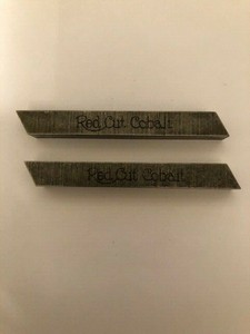 2 7//16/" Square Cleveland MoMax Cobalt Ground Tool Bits Lot of USA Made