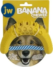 JW Pet CHEW-EE Dental Dog Chew Toy; Cleans Your Pet's Teeth one size, Yellow 