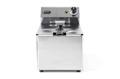 Hendi Kaltzonen Fritteuse 6 Liter aus Edelstahl Kitchen Line 230V 3300 Watt NEU