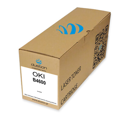 Oki toner B4600 43502002 kompatibel B4600 Duston Schwarz