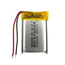 602030 300 mAh 3.7v Lithium Polymer LiPo Rechargeable Battery (US Stock)